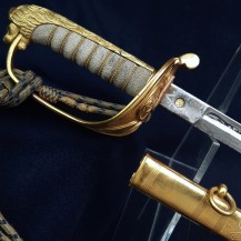 British WW1 Period 1827 Pattern Naval Officers Sword, Gieve Matthews and Seagrove 01